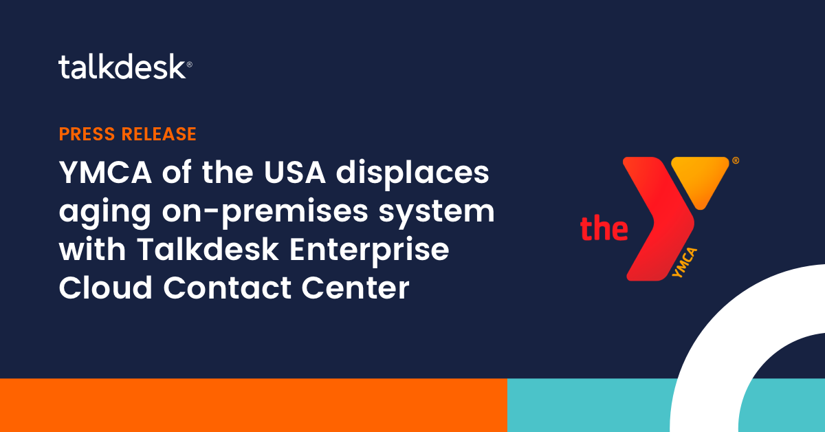 YMCA of the USA displaces aging on-premises system with Talkdesk