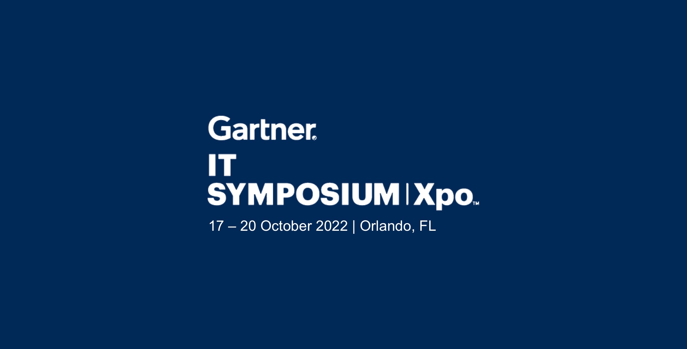 Gartner 2022 IT Symposium/Xpo Events Talkdesk