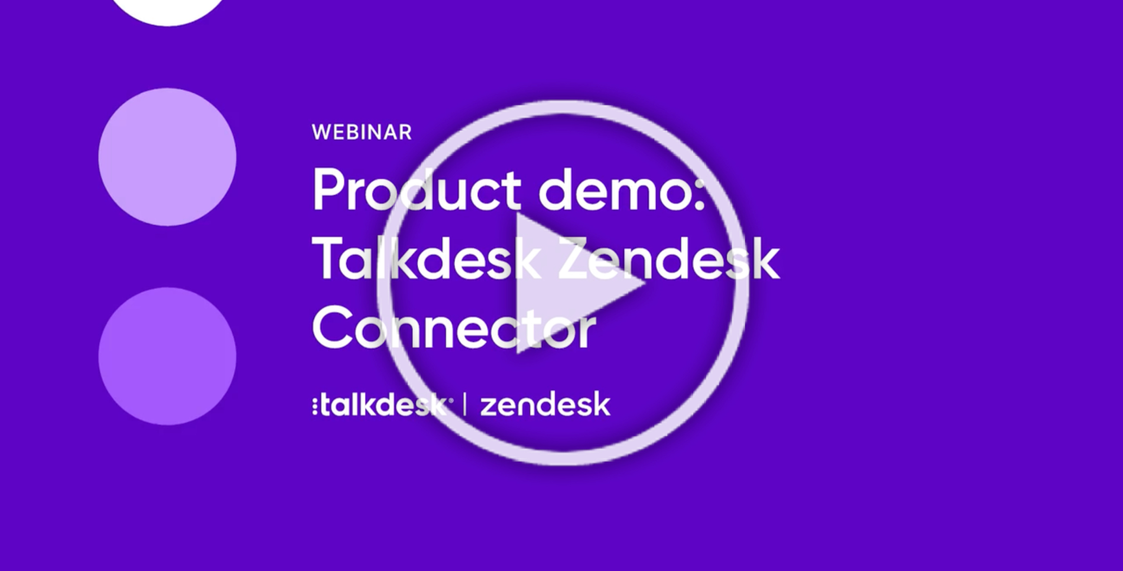 Talkdesk Connector Intro